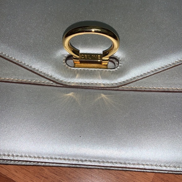 Authentic Vintage Celine Double Flap Handbag - Picture 4 of 14